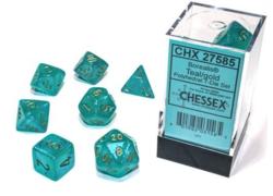 Borealis Luminary Teal/Gold 7-Die Set