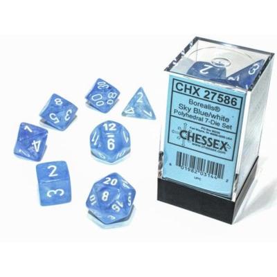 Borealis Luminary Sky Blue/White 7-Die Set