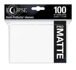 Eclipse Arctic white Matte Deck Protector 100ct