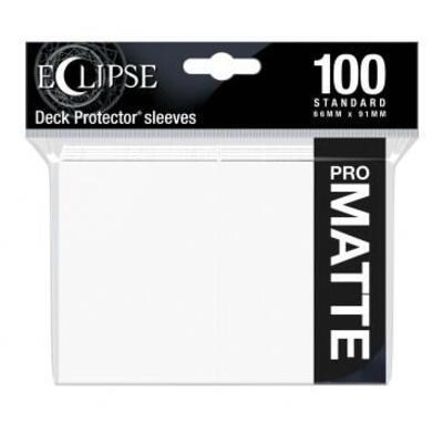 Eclipse Arctic white Matte Deck Protector 100ct