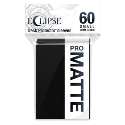 Eclipse Jet Black Small Matte Deck Protector 60ct