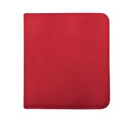 12-Pocket Zippered PRO-Binder - Red