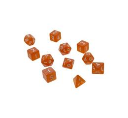 Eclipse 11-Dice Set: Pumpkin Orange