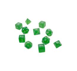 Eclipse 11-Dice Set: Lime Green