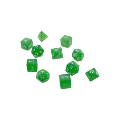Eclipse 11-Dice Set: Lime Green