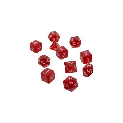 Eclipse 11-Dice Set: Apple Red