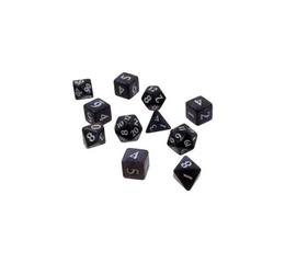 Eclipse 11-Dice Set: Jet Black