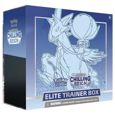 Chilling Reign Ice Rider Calyrex Elite Trainer Box