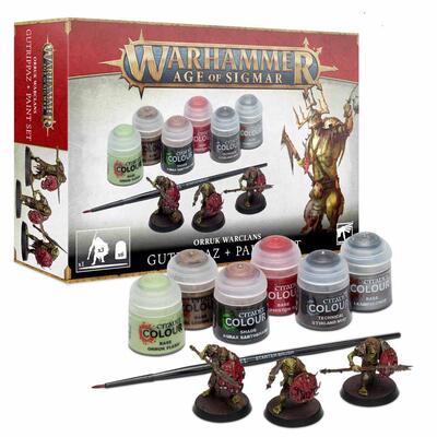 Orruks Warclans Gutrippaz + Paint Set