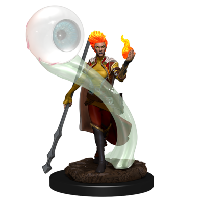 DD5 Icons Premium Mini: Fire Genasi Female Wizard