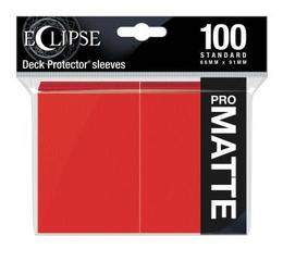 Eclipse Apple Red Matte Deck Protector 100ct