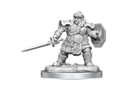 D&D Nolzur's Mini: Dwarf Female Fighter