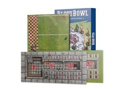 Blood Bowl: Dark Elf Pitch and Dugouts