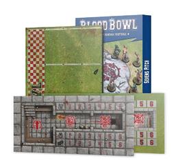 Blood Bowl: Dark Elf Pitch and Dugouts