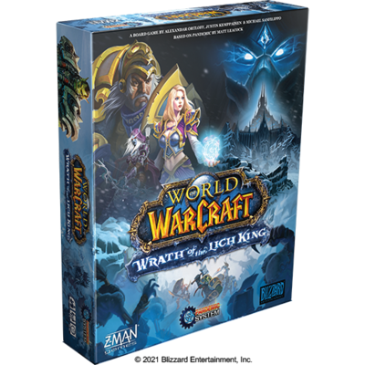 World Of Warcraft Wrath of the Lich King: A Pandemic System Board Game