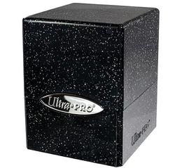 Satin Tower Glitter Black