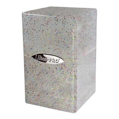 Satin Tower Glitter Clear