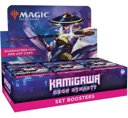 Kamigawa Neon Dynasty Set Booster Display