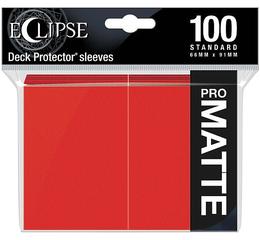 Eclipse: Matte Apple Red Deck Protectors