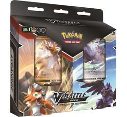 Pokemon V Battle Deck Lycanroc vs Corviknight