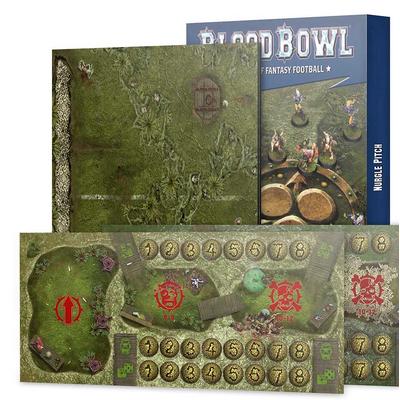 Blood Bowl: Nurgle Team Pitch & Dugouts