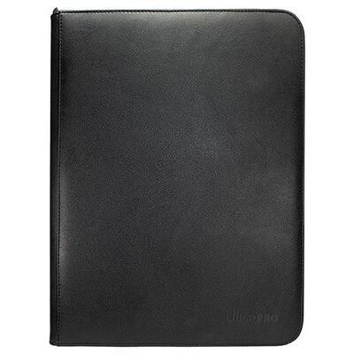 Vivid 9-Pkt Black  Zippered PRO-Binder