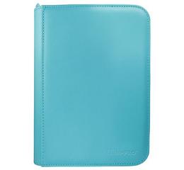 Vivid 9-Pkt Light Blue Zippered PRO-Binder