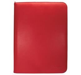 Vivid 4-Pkt Red Zippered PRO-Binder