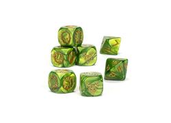 Blood Bowl: Wood Elf Team Dice