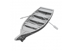 Wizkids Deepcuts: Rowboat & Oars