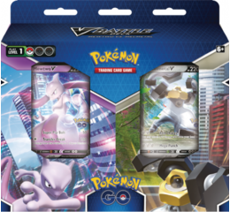 Pokemon GO V Battle Deck Bundle Mewtwo vs Melmetal