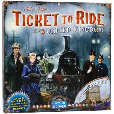 Ticket to Ride - United Kingdom/ Pennsylvania