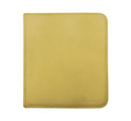 12-Pocket Zippered PRO-Binder - Yellow