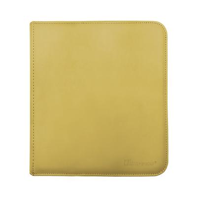 12-Pocket Zippered PRO-Binder - Yellow