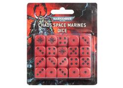 Wharhammer 40000: Chaos Space Marines Dice