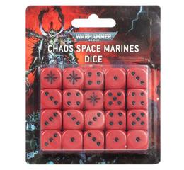 Wharhammer 40000: Chaos Space Marines Dice