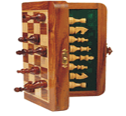 Magnetic Folding 180mm Travel Chess Set (180mm)