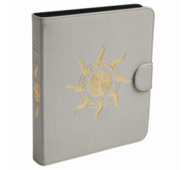 Dragon Shield Spell Codex - Ashen White