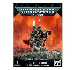 Chaos Space Marines Chaos Lord in Terminator Armour