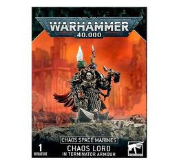 Chaos Space Marines Chaos Lord in Terminator Armour