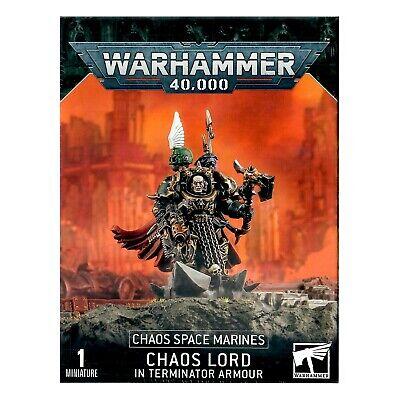 Chaos Space Marines Chaos Lord in Terminator Armour