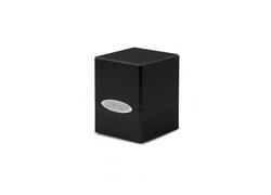Jet Black Satin Cube