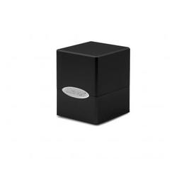 Jet Black Satin Cube