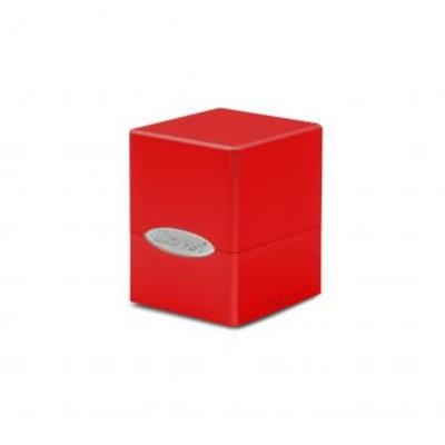 Apple Red Satin Cube