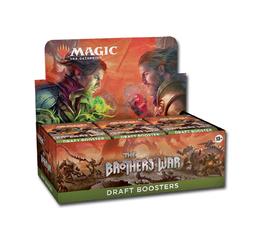 The Brothers' War Draft Booster Display