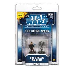 Star Wars Miniatures The Clone Wars: The Attack on Teth: A Star Wars Miniatures Map Pack