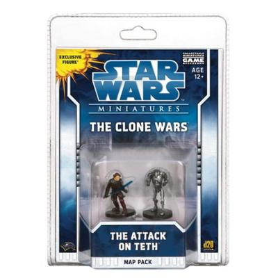 Star Wars Miniatures The Clone Wars: The Attack on Teth: A Star Wars Miniatures Map Pack