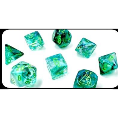 Borealis Luminary Kelp/Light Green Polyhedral 7-Die Set