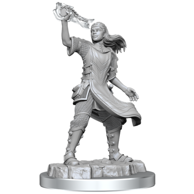 D&D Nolzur's Mini: Aasimar Female Cleric