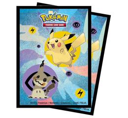 Pokemon Pikachu & Mimikyu Deck Protector 65ct